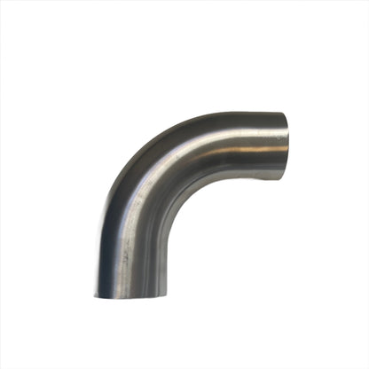2.5" 63.5MM 90 Degree 1.5D Bend 304 Stainless Steel - Pipe Dynamics