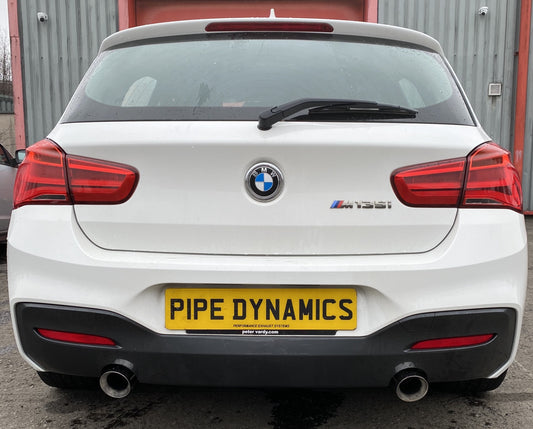 BMW M135i (N55) - BACK BOX DELETE - Pipe Dynamics