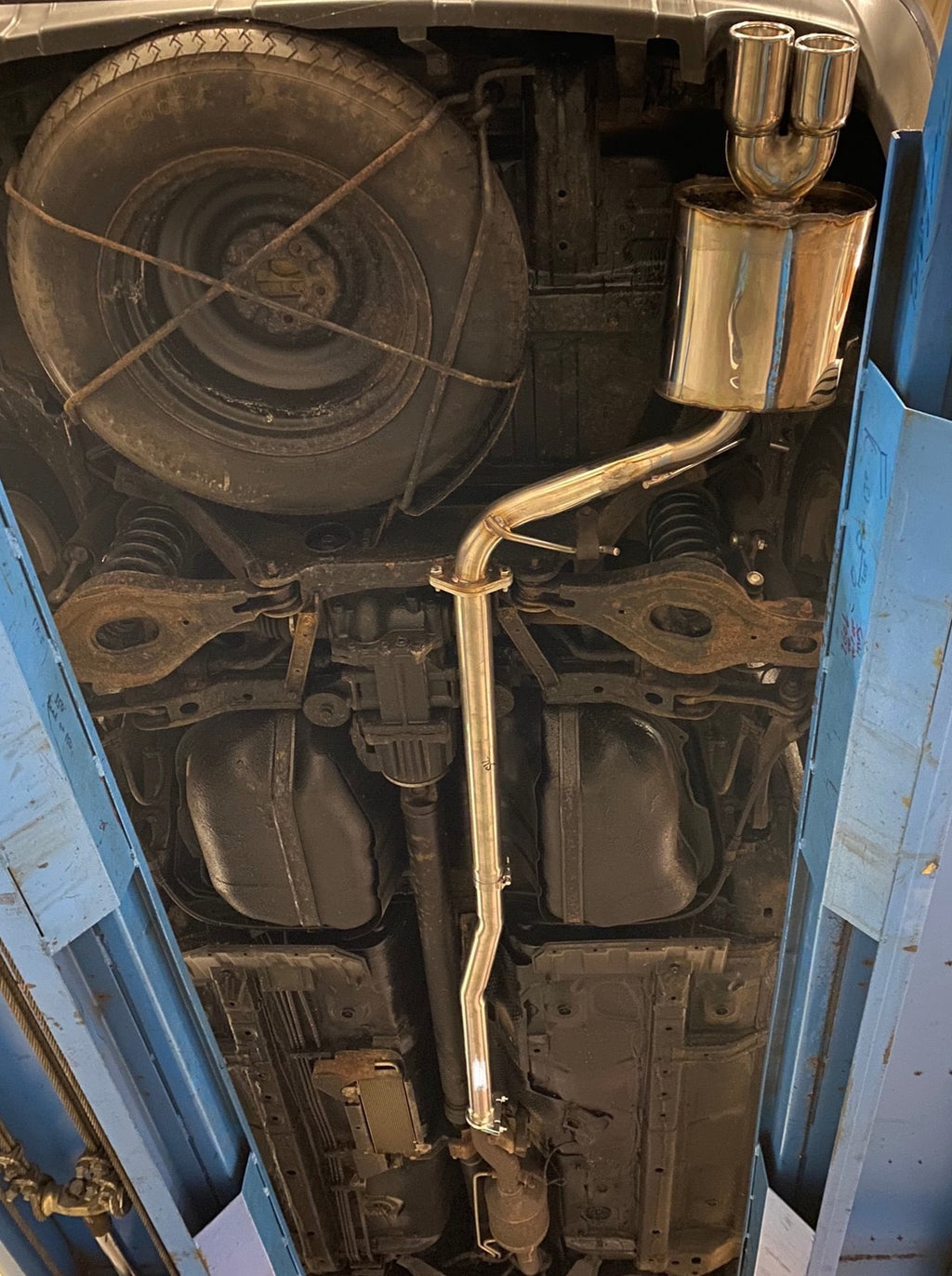 Mitsubishi ASX - Replacement exhaust from DPF back (middle and Rear Mitsubishi ASX - Replacement exhaust from DPF back (middle and Rear