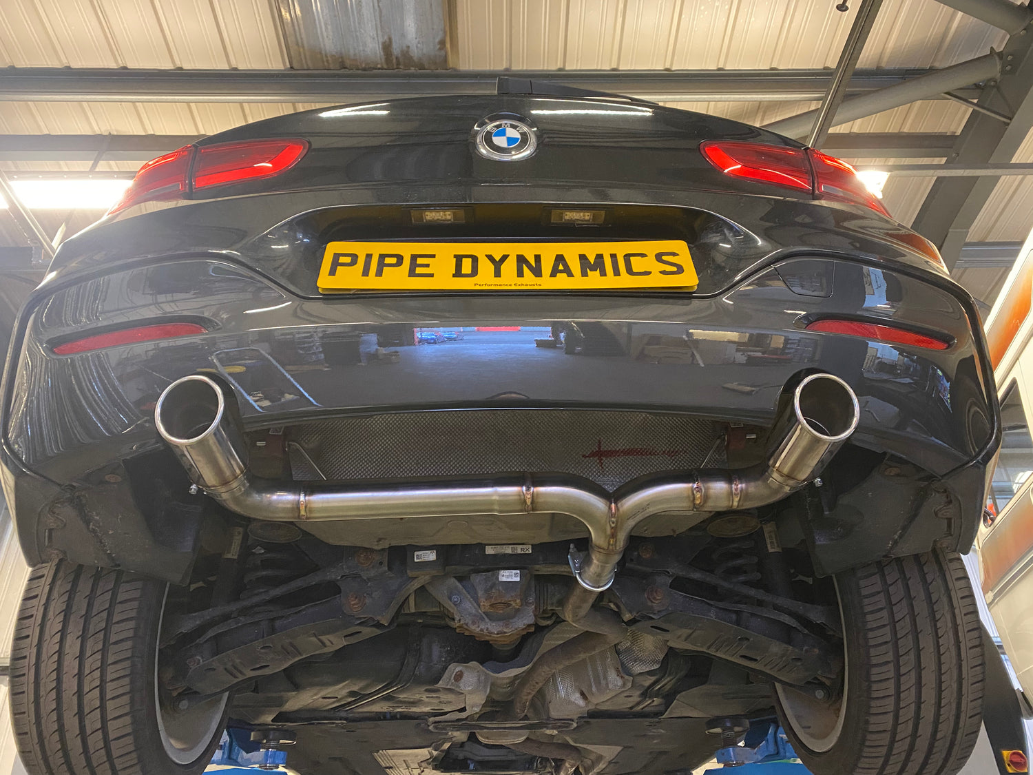 BMW 114D F20/F21 2015+ (B37) - DUAL EXIT CONVERSION BACK BOX DELETE - Pipe Dynamics
