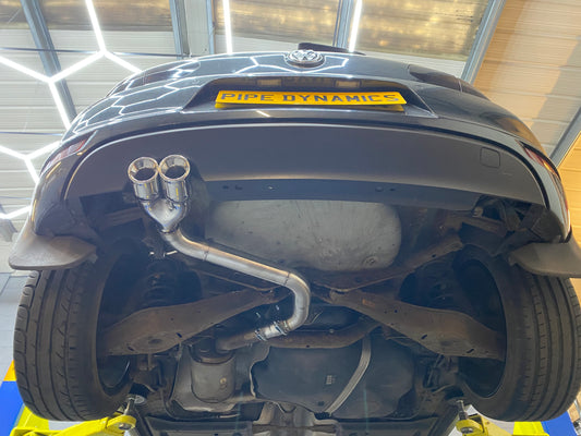 VW Golf MK6 2.0 GTD 170BHP - Rear Exhaust - Back Box Delete - Pipe Dynamics