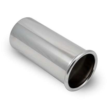 3.5" Out Rolled Stainless Steel Universal Tailpipe - Pipe Dynamics