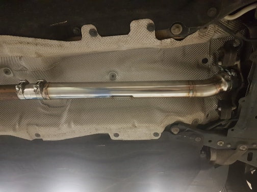 Mini Cooper S F56 - Resonator Delete Pipe Pipe Dynamics Mini