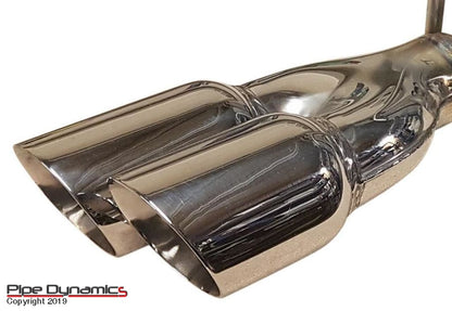 Ford Fiesta Ecoboost 1.0 MK7 & MK7.5 - Back Box pipedynamics Performance Exhaust