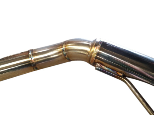Audi RS4 B8  Back Box Deletes Pipe Dynamics rs4