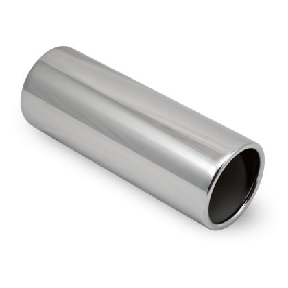 2.5" In Rolled Stainless Steel Universal Tailpipe - Pipe Dynamics