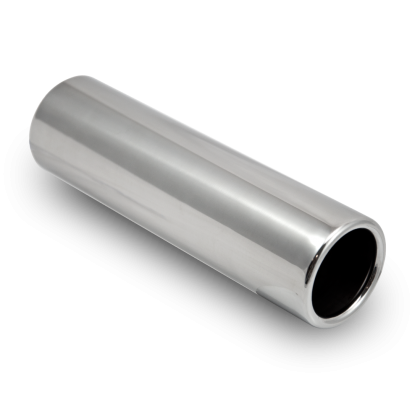 2.25" In Rolled Stainless Steel Universal Tailpipe - Pipe Dynamics